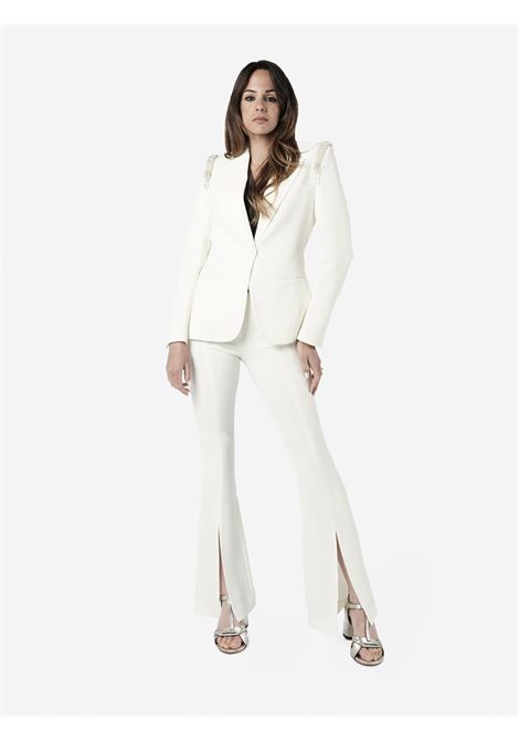 Blazer monopetto con ricami con perline ISABELLE BLANCHE | Blazer | IS24SS-J029-T005110